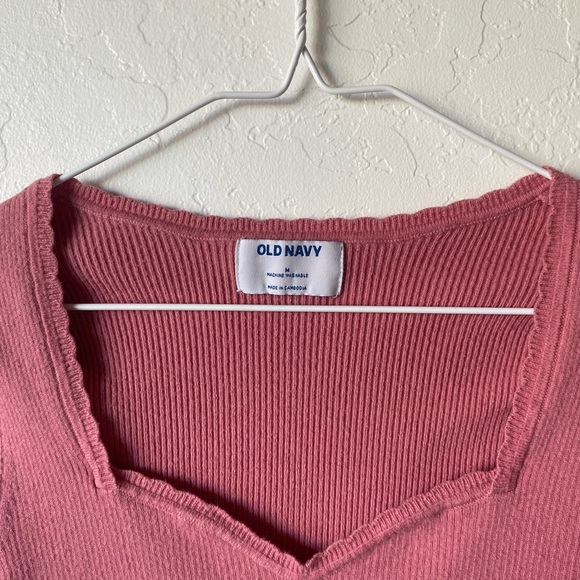 Princess Pink Ribbed Knit Sweater - Picture 2 of 5